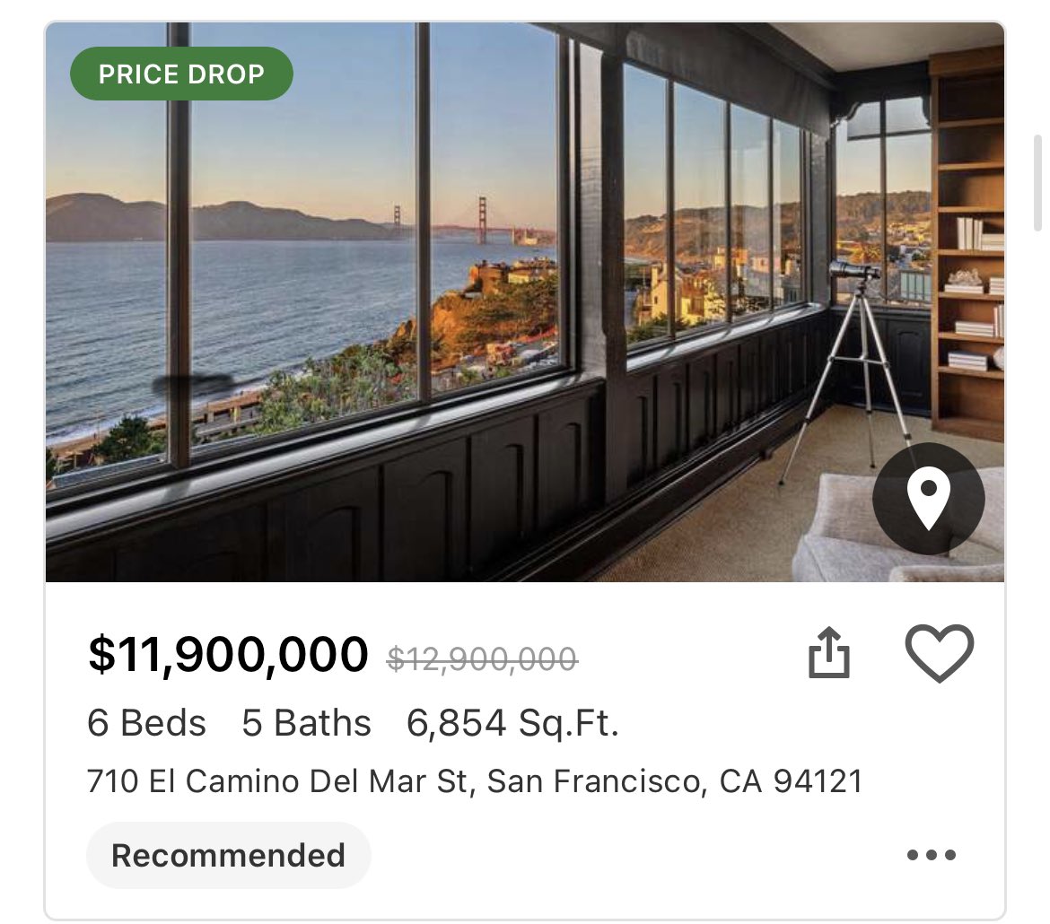 rohindhar's tweet image. Grateful Prop 13 has allowed this family to stay in this sweet mansion while paying property taxes as if it was worth $397K 🙏

Glad the property taxes on my little condo can help cover those in need.

Hoping they see a windfall when deal finally happens for them 🥹