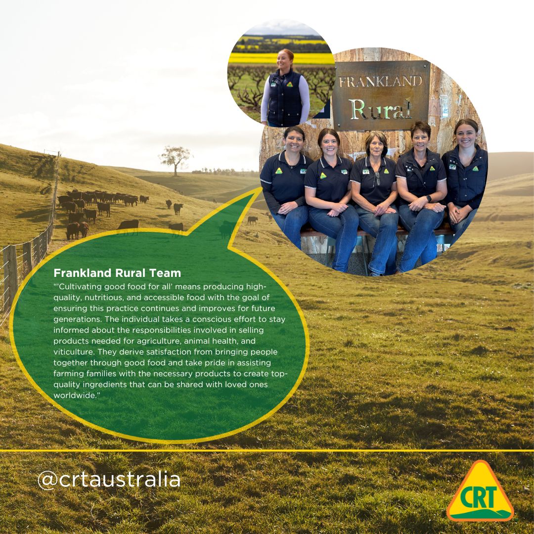 Let's hear from #FranklandRural about what International Rural Women's Day means to them! #CRT #CRTAustralia #internationalruralwomensday #agevent