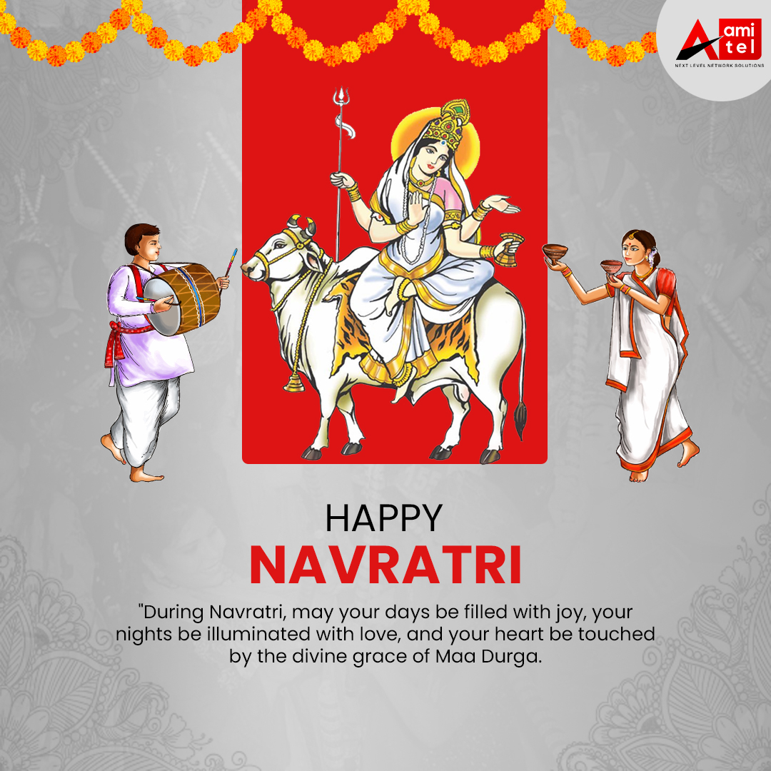 Amitel_internet's tweet image. Let the festivities🎊 begin This Navratri, #AmitelBroadband brings you the gift of seamless connectivity🤝.

🪔🪔Happy Navratri 🪔🪔
.
#amitel #internetconnection #fastinternet #mbps #internetconnection #navratrifestival #garbadance #happynavratri #navratrigarba #maadurga