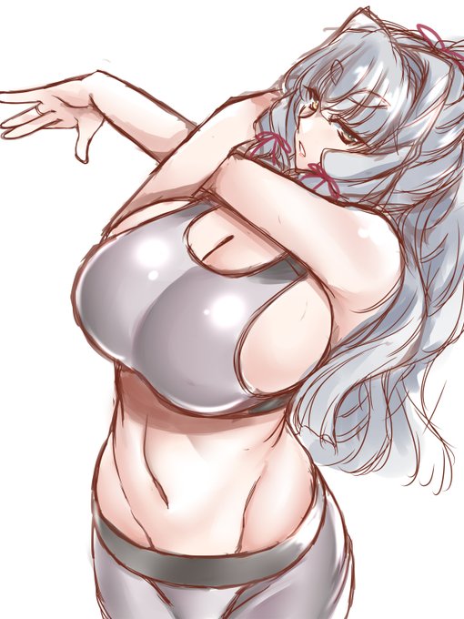 Д◎)  おは叢雲 「おはよう。 あんたもたまにはしっかり運動したら?」
#描いてみた #艦これ #叢雲さん 