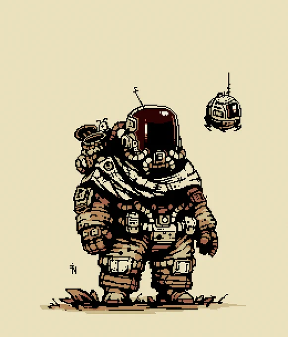 Space Scav#pixelart 