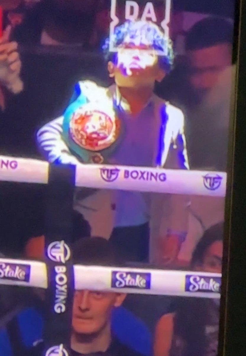 Who’s this fella. Why’s he got that light blasting off his head all night 😂