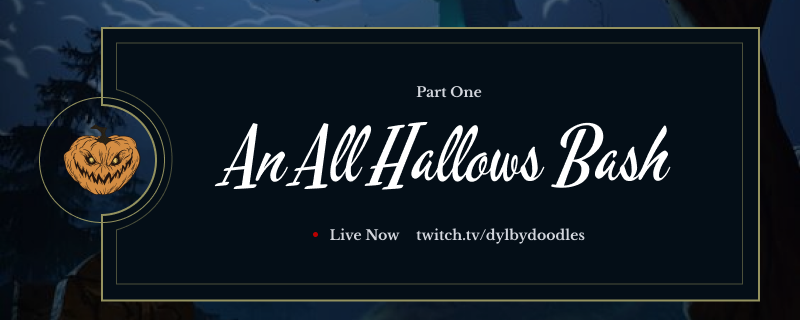 dylbydoodles's tweet photo. DnD Halloween One Shot is live NOW! 🎃👻 

Over on my channel. Come check out a great group of players as we tell a spooky story!!

Link in bio 🔗 https://t.co/Kqc7GCfSxg