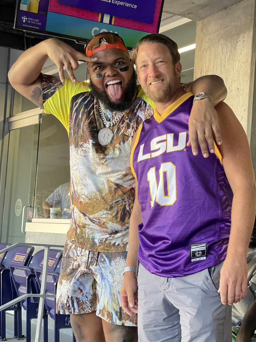Wouldn’t be an LSU game without running into <a href="/druski/">DRUSKI</a>