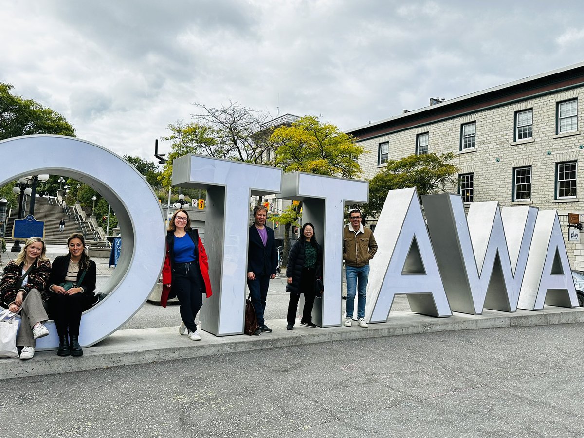 Final day of SIOP! Sad to leave beautiful Ottawa 🛫Thankful to have been able to hear all the updates on paeds cancer, present my research, meet new friends &amp; catch up with this 🤩 crew from Manchester 🥰 <a href="/TheChristieNHS/">The Christie NHS</a> 
#mysiop #SIOPcongress #SIOP2023Ambassador <a href="/lucyscdavies/">Lucy SC Davies</a>