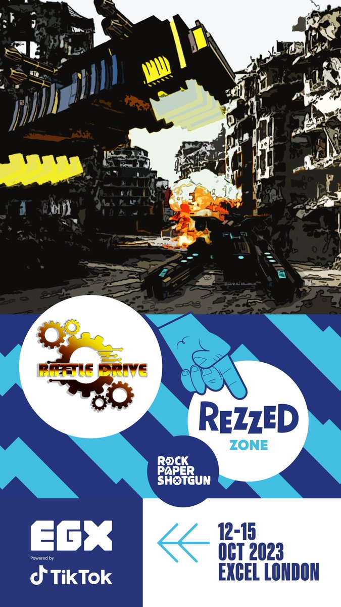 CreativeGeniusG's tweet photo. From 0 #winners to 5 in one day, @EGX has been one hell of a #ride and we’re aiming to go out with a #bang and up the #difficulty by restoring the disabled #features from Thursdays show and see who will #drive to survive and who will be dying in style in #BattleDrive https://t.co/DTNsoPeA03