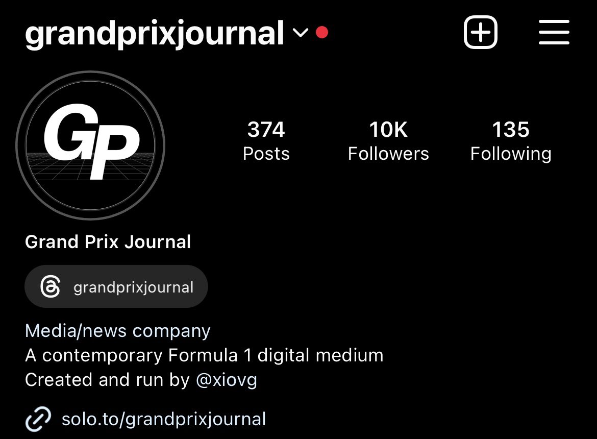 xio_vg's tweet photo. WOAH!! My passion project Grand Prix Journal has hit 10,000 followers on Instagram and has reached over 14 MILLION impressions in the last 90 days.

Thank you all who have followed GPJ! I'm thrilled to move forward and bring more growth to this project! 

https://t.co/8PKdS2j5jz https://t.co/DW4EBaN44u