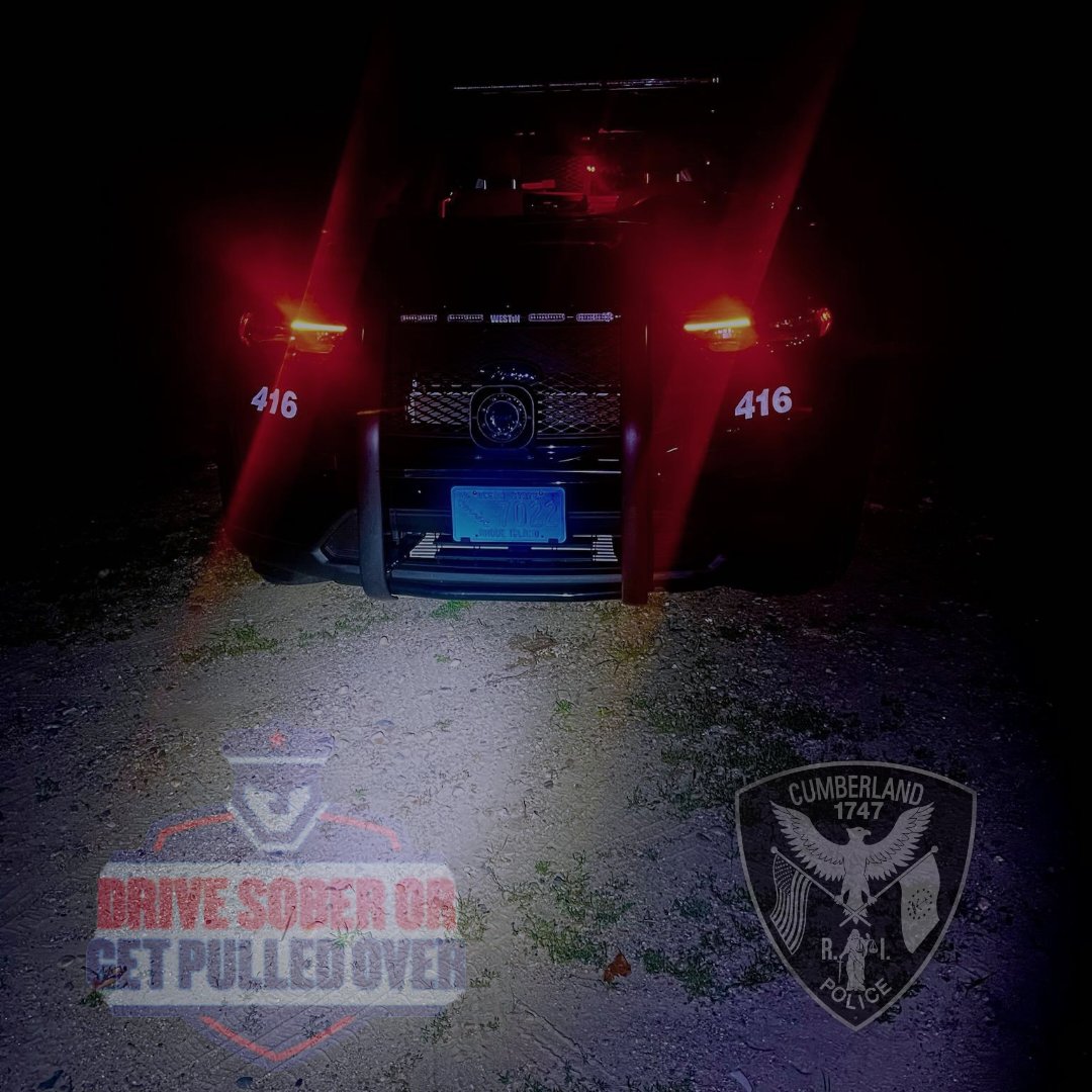 CumberlandRI_PD's tweet image. A reminder to arrange for a sober ride home. 
#DriveSoberOrGetPulledOver
#DriveHighGetADUI