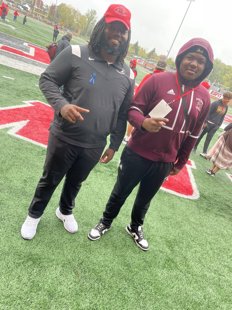 ButlKaron's tweet photo. After a great Gameday visit!!! Blessed to receive a official offer to Indiana Wesleyan❤️ @CoachPettway @CoachL_Johnson @Coach_LCollins @RougeFootball @CoachJones55 https://t.co/5dAB3SXOkK