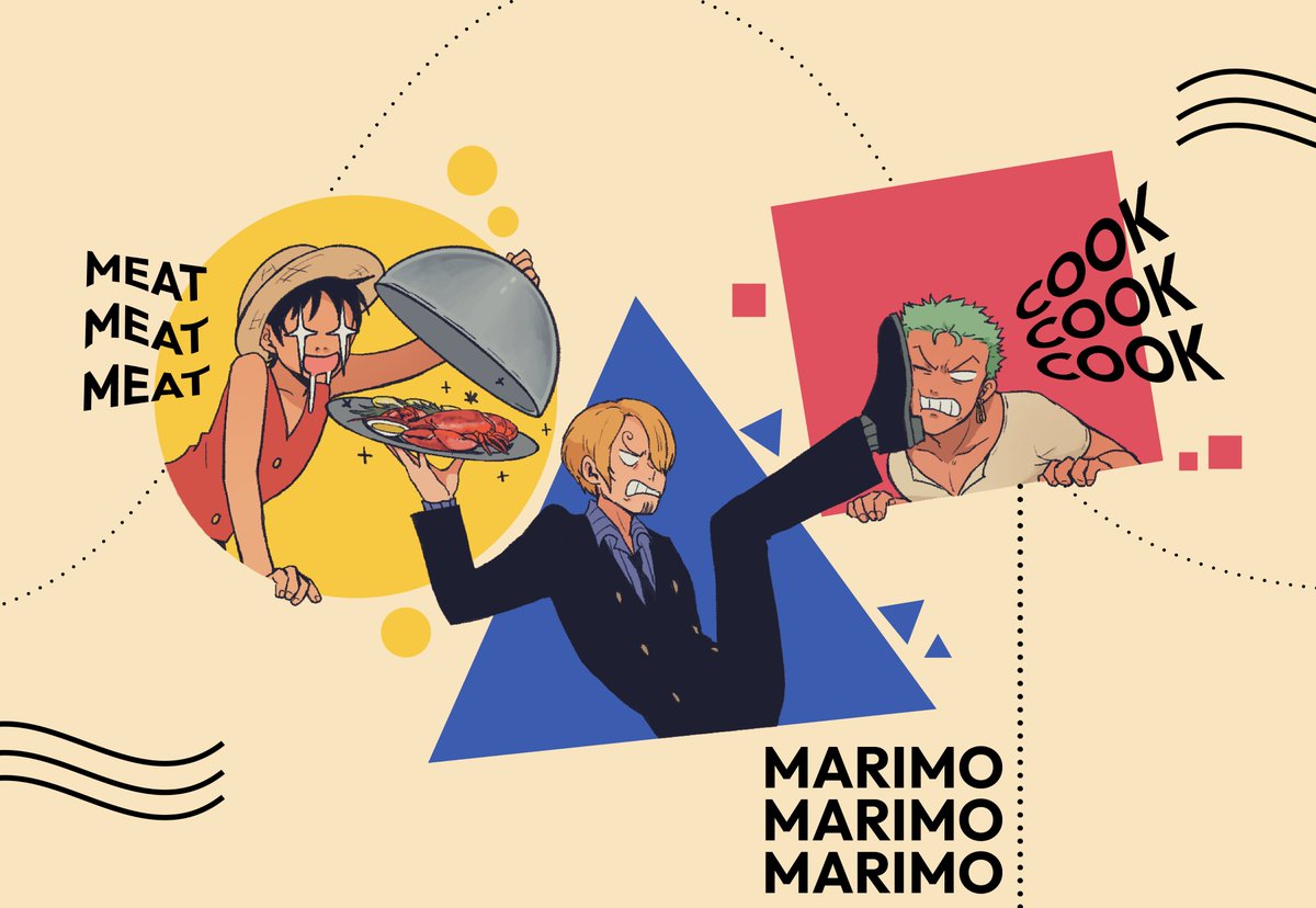 trio #onepiece