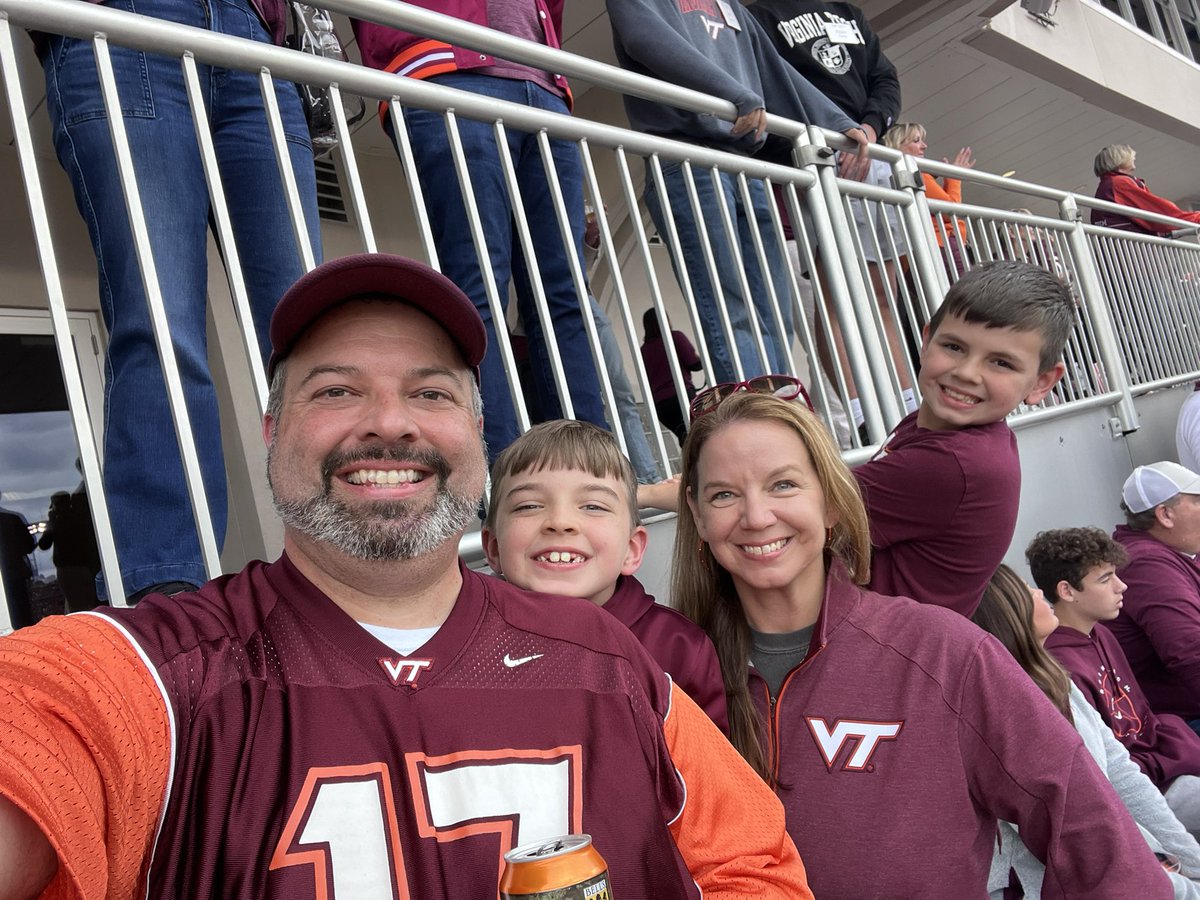 VTGRAD2X's tweet photo. Let’s Go HOKIES. #crazy8section #hokies #ThisIsHome https://t.co/Q0L4fIUUYA