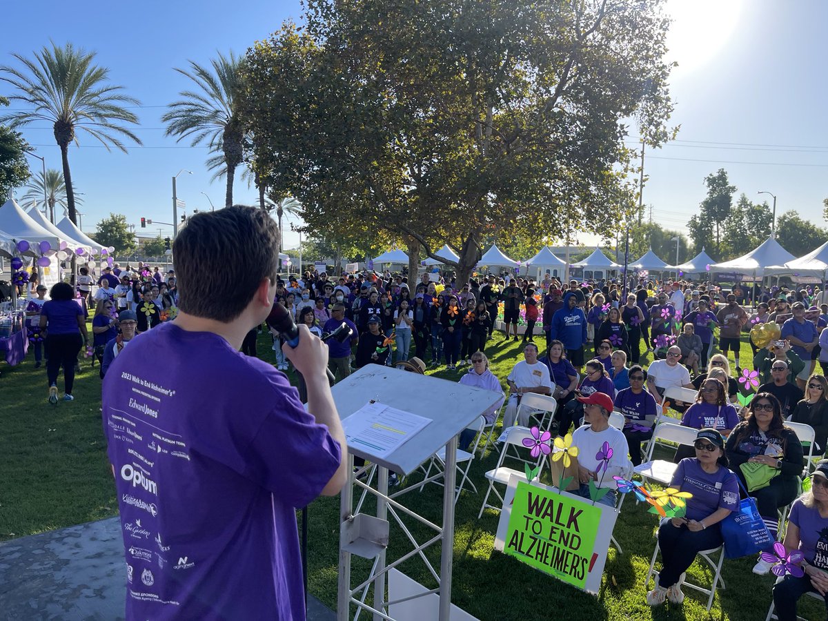 KenCalvert's tweet photo. This morning, Team Calvert joined the @alzassociation 2023 Inland Empire Walk to End Alzheimer’s. https://t.co/9FieDm1XwO