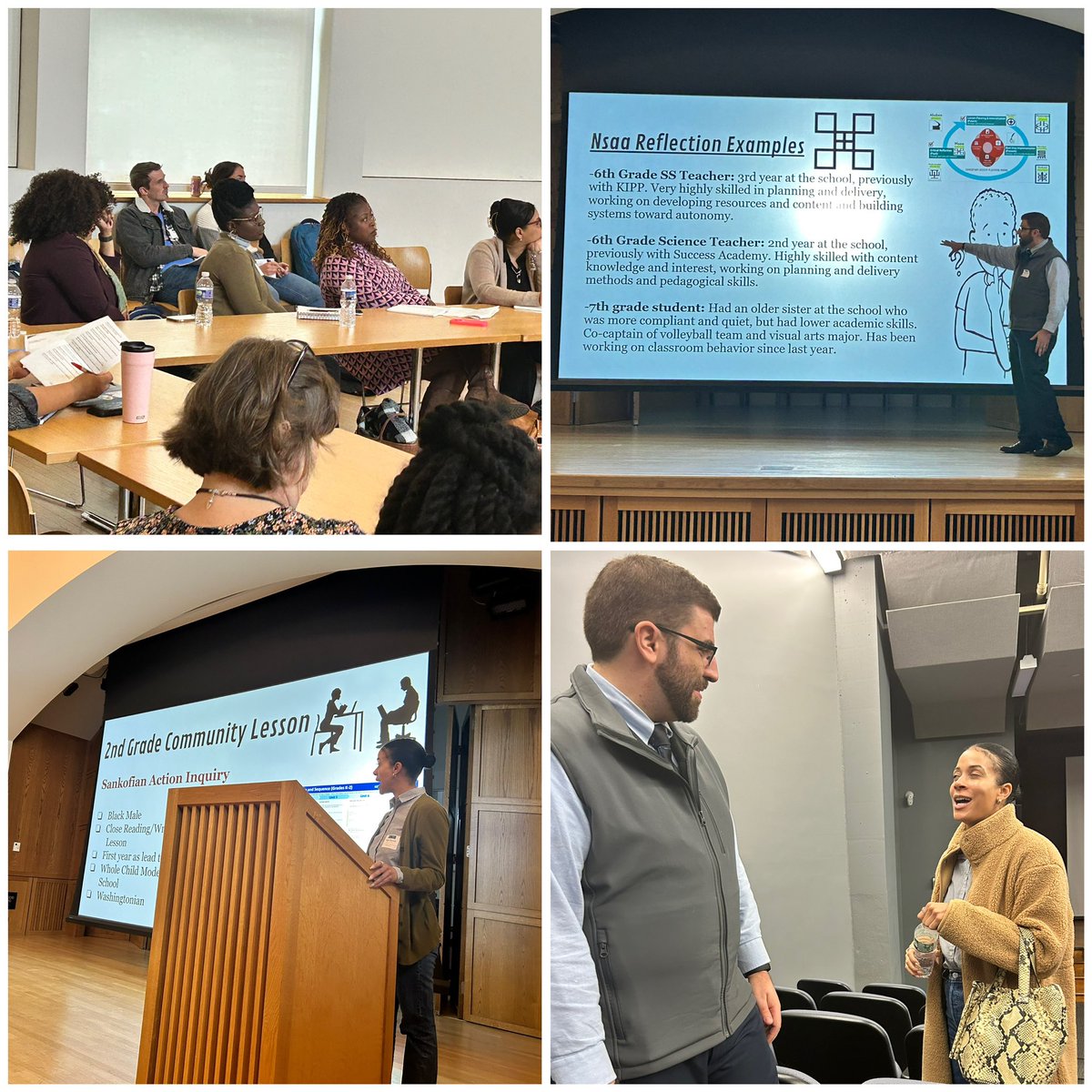 glyphgraf's tweet photo. I had a great time in Philly this weekend presenting with my doctoral students and reconnecting with my Penn alums! I was blessed to share my Sankofian Lesson Planning cycle to a wider audience! https://t.co/USaGcPKSLt