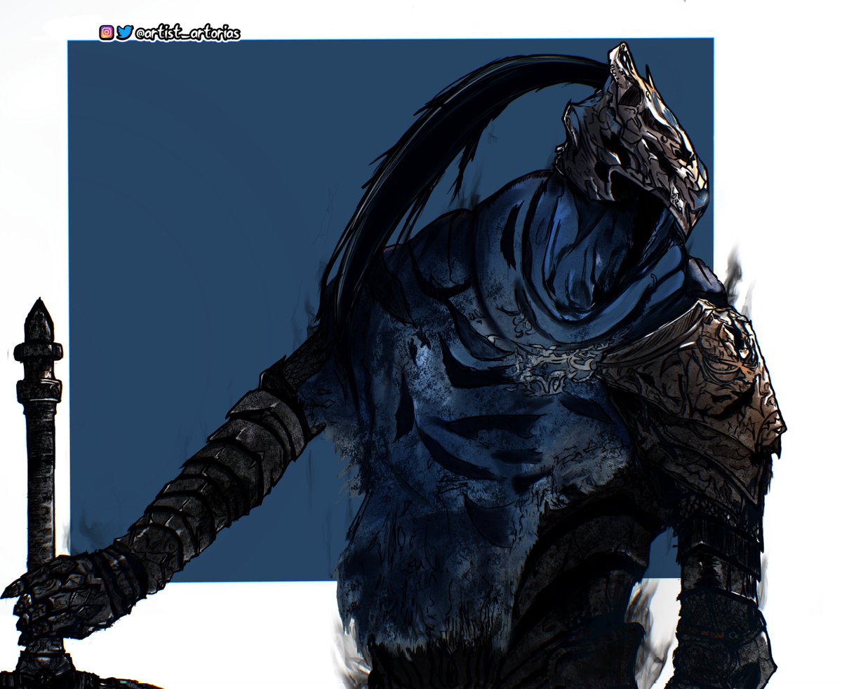 #Inktober Day 13 : Knight Artorias The AbyssWalker 😤 #FromSoftware #Soulstober #Soulsborne