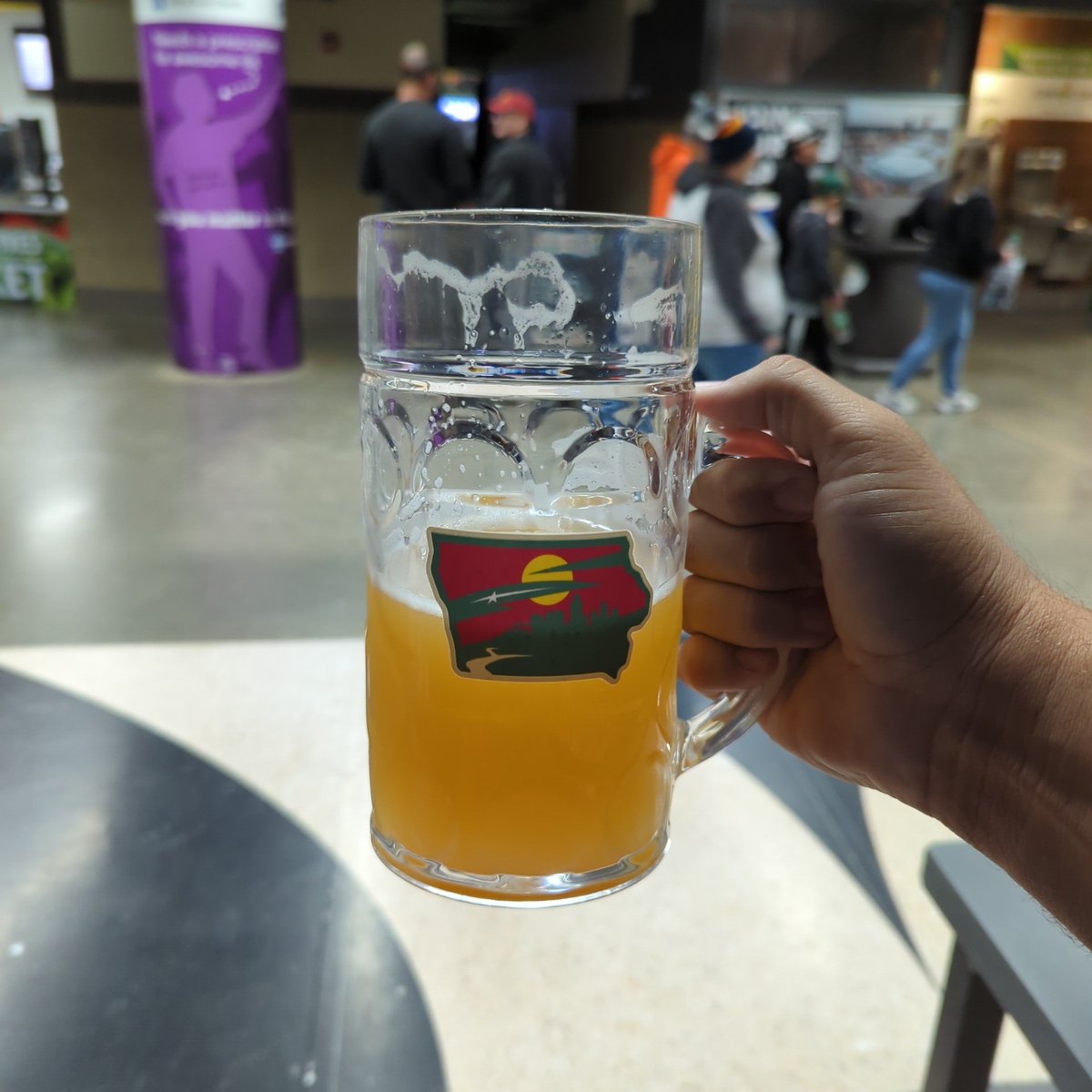 IdweAnquet's tweet photo. Hoptoberfest with the @IAWild let's get the W tonight #GoWild https://t.co/gW9VHKdllA