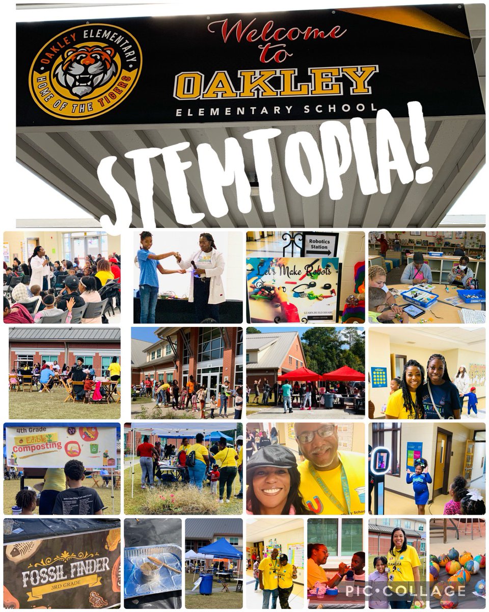 Thank you @OakleyTigers for another AMAZING STEM community event! @FultonCoSchools