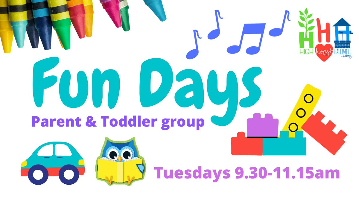 Still open on Tuesdays, providing a safe and warm space for toddlers and babies! As well as brews, snacks and drinks and a song-time to complete the session. No need to book, just come along! It's £1.50 for an adult and child.
#fundays #toddlergroup #stayandplay #warmsafespace