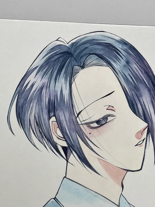 佐原衣沙代先生( )の個展「#余桃の罪」に行ってきました!描線が本当に美しくて、例えるなら日本刀で斬るような美でした。生で拝めてとても幸せです…加えてあの作品のあのキャラ達にも会える嬉しさ!素敵な体験をありがとうございました…! (写真撮影OKとのことです!)