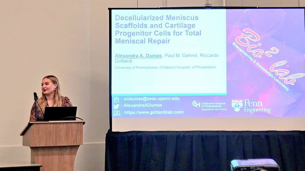 Here’s to a great week at #BMES2023! Congratulations to <a href="/ElizabethB_BE/">Elizabeth Brown</a> and Daniel on your fantastic talks. I’m constantly grateful to have such a supportive team in the <a href="/Bio2GottardiLab/">Gottardi Lab</a> !