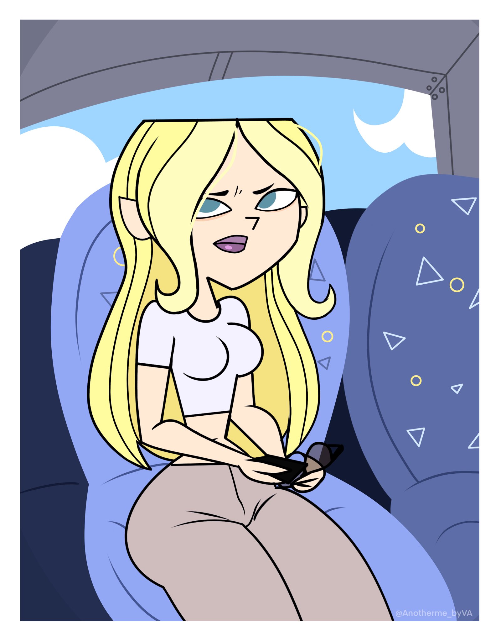 gwen (total drama) drawn by aetherion