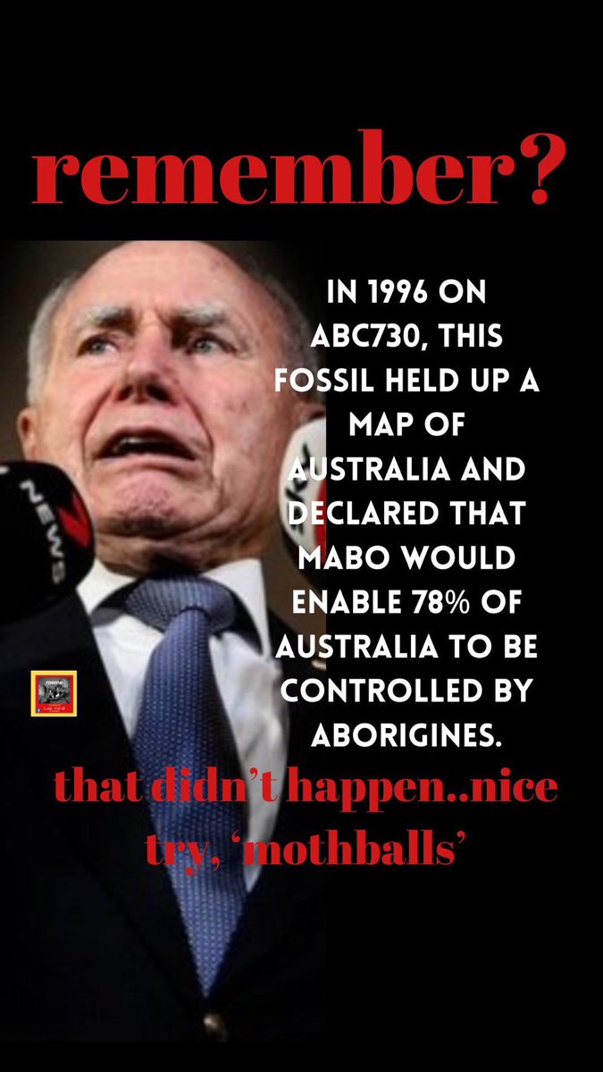 The war criminal John Howard started this crap back in the 90’s. Spreading his lies and fear mongering. 
#Referendum #referendum23 #auspol #VoiceReferendum #VoiceToParliament
