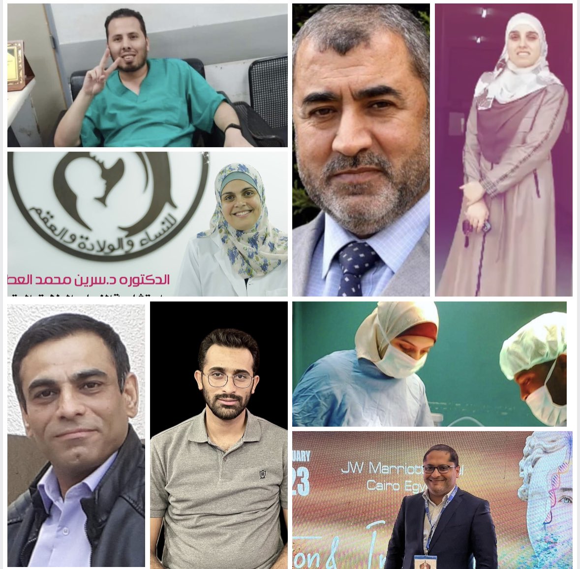 So far 8 doctors were killed in Gaza by the #IOF. Those were either dean of med school, consultants or trainees. I worked with all of them and I know how dedicated they were to their profession. The loss is huge and I hope med associations stand with their colleagues #MedTwitter