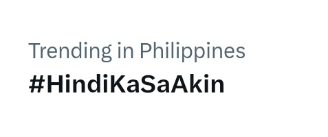 BenediXquad's tweet photo. “Hindi Ka Sa Akin” is now trending. :)

Keep those fresh tweets coming!

Thank you, mahals! :) 

BENEDIX HKSA IWANTASAP
#HindiKaSaAkin #BenedixRamos https://t.co/FbvYG8iQMV
