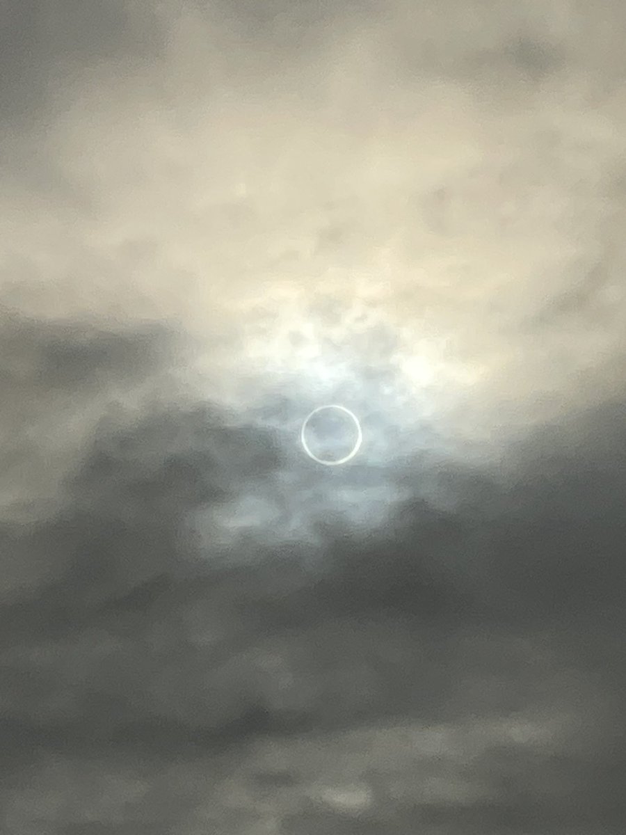 My first annular eclipse was breathtaking! 10/10 would recommend to all.