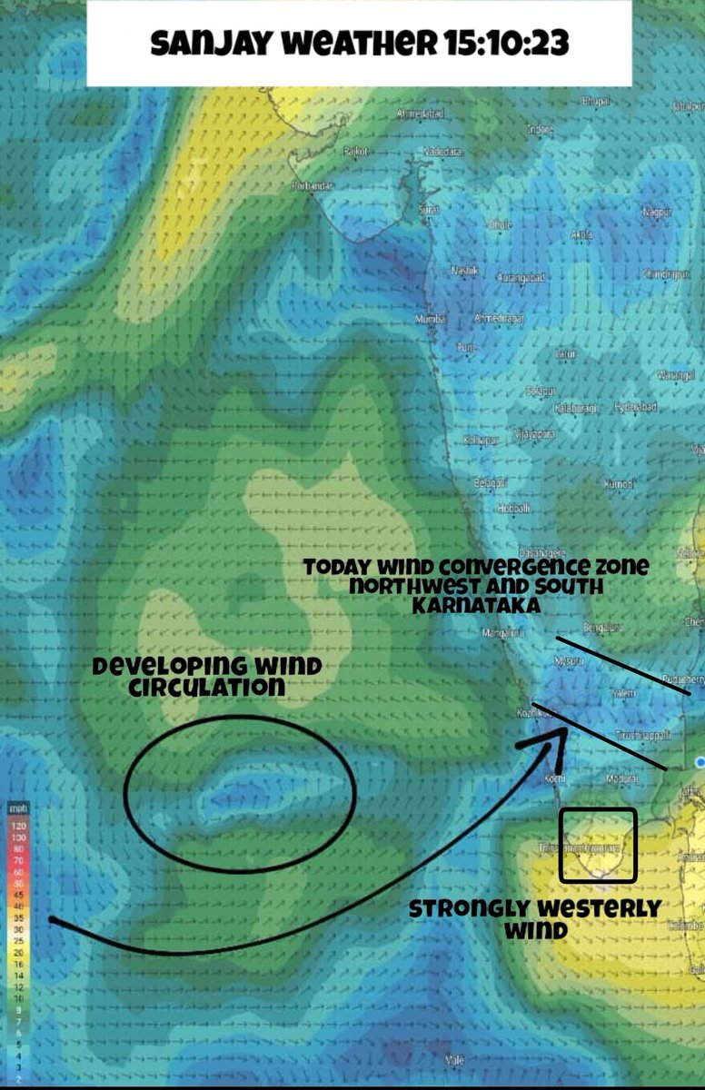 sanjayweather_c's tweet image. Circulation over the Southeast Arabian Sea will gradually intensify and become a low on October 17,
Next 24 hrs Heavy to very heavy rains in #TamilNadu and #Karnatakaborder areas especially in Mettur Dam catchment areas The water flow to the dam will increase