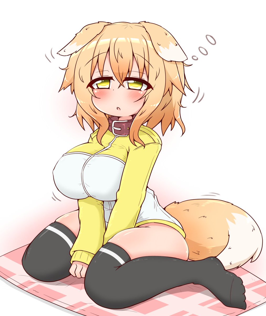 「うちの子で乳とふとももを盛る練習。あと時間掛けないで塗る練習もかねて。 」|せんよーのイラスト