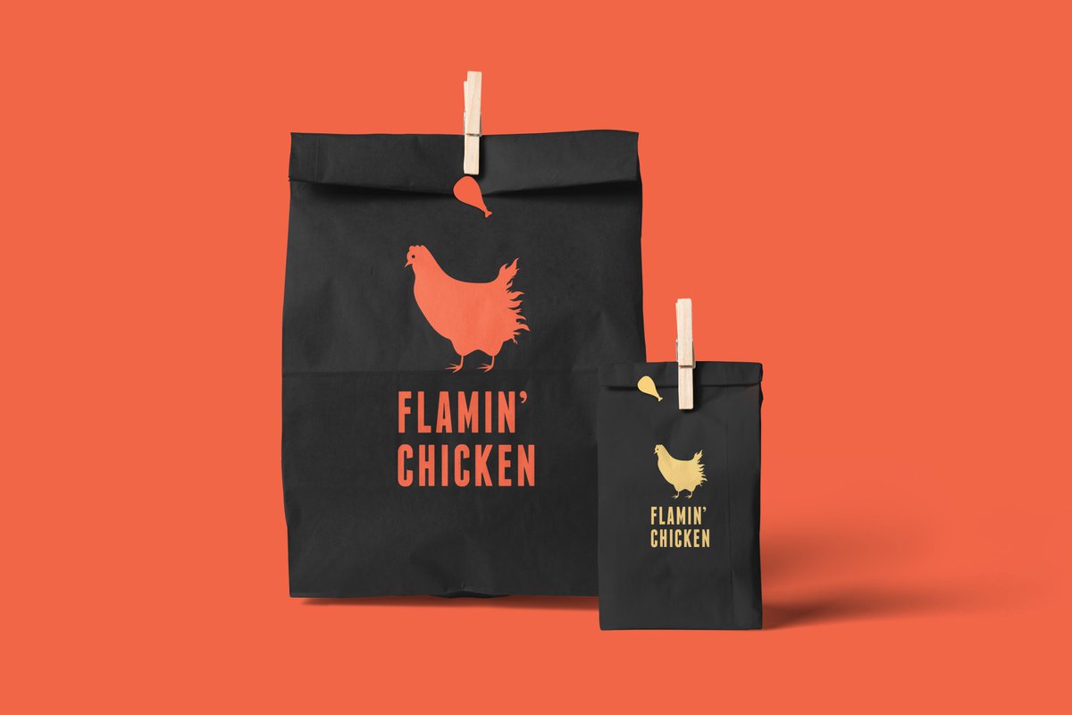 am__studios's tweet image. Flamin' Chicken logo and brand identity I did for fun!
#branding #LogoDesign #packagingdesign #graphicdesign  #adobeillustrator #adobephotoshop
