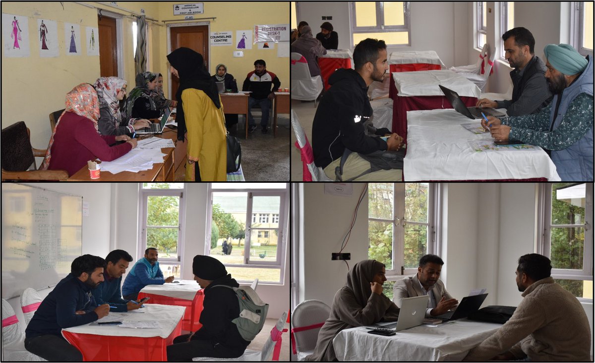 #JobFair organized on 14-Oct-23 at Government Polytechnic for Women, #Srinagar to give #Apprenticeship opportunity to youths of #Jammu &amp; #Kashmir