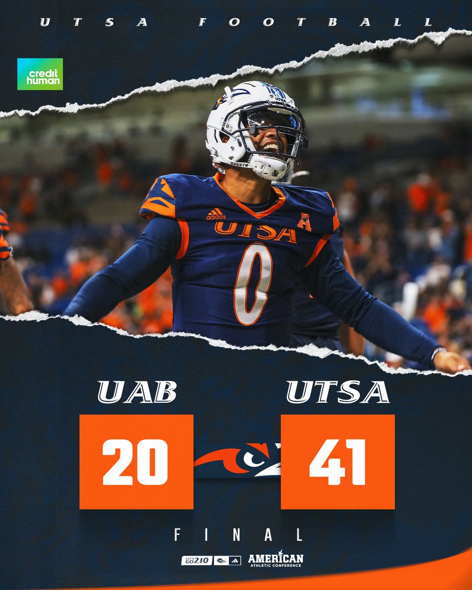 Final from the Alamodome 💪

#210TriangleOfToughness
#LetsGo210 | #BirdsUp 🤙