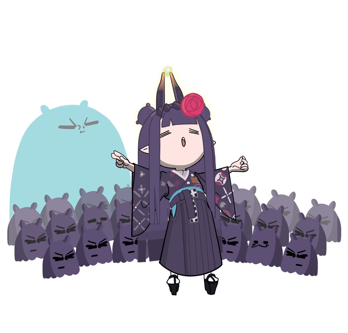 lordjugemu's tweet photo. #HOLOctober #inART
Day 14: Demon (?) https://t.co/rUJSe4KrwE
