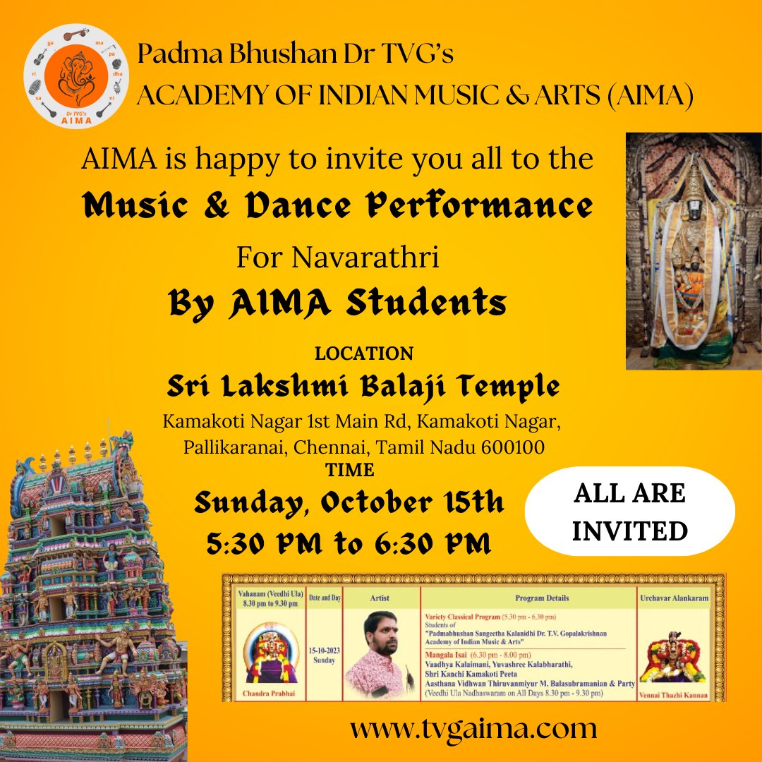TvgAima's tweet photo. Navarathri is yet another time of the year when there is a flurry of activity at AIMA!!
Dr TVG's AIMA family is ready to welcome the Mother with hearts filled with love and joy....
#AIMAfamily #tvgaima #aima #drtvg #DevieNeithiyar #navaratri #navaratri2023 #navarathrispecial https://t.co/oV4NKSfHtA