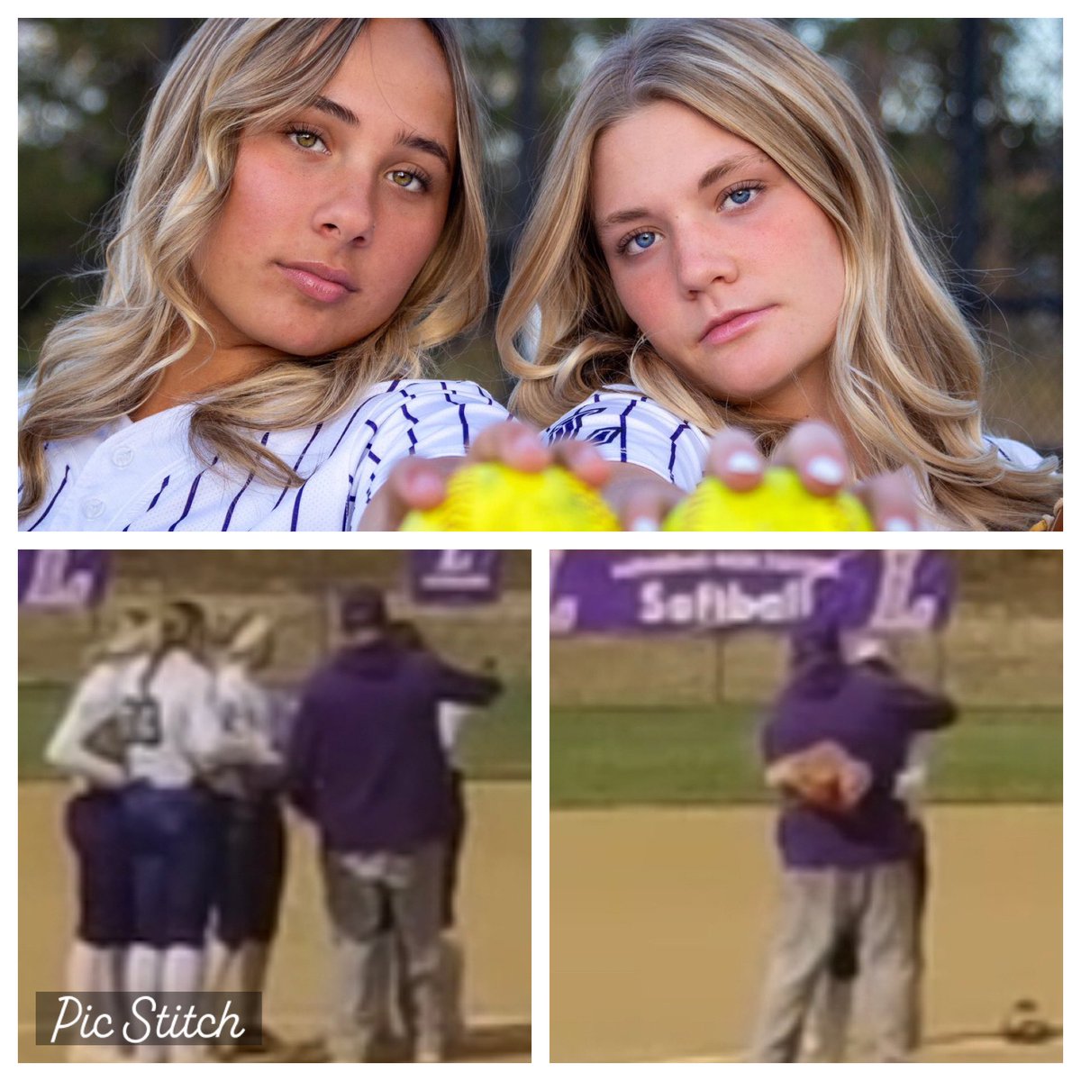 Coach_GM_'s tweet photo. Last home game for our two Seniors.  @HaileyRae2024 ended her last home game with one of her 9 K’s &amp; the win. @zoestanzyk2024 ended her last home game with 2 hits &amp; 2 RBI’s. Thank you ladies for giving everything you had to this program. Now on to State for one more run!! https://t.co/uIH89XBSTG