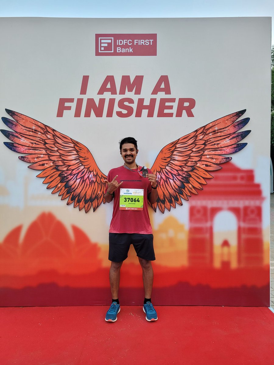 g_arunkumar's tweet image. Successfully completed my 2nd marathon: 10 K run in 55.50 min. My personal best... Feels good.
#VedantaDHM23
#running
#marathon 
@FitIndiaOff 
@SkechersIndia