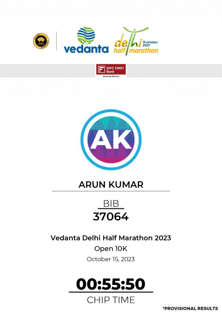 g_arunkumar's tweet image. Successfully completed my 2nd marathon: 10 K run in 55.50 min. My personal best... Feels good.
#VedantaDHM23
#running
#marathon 
@FitIndiaOff 
@SkechersIndia