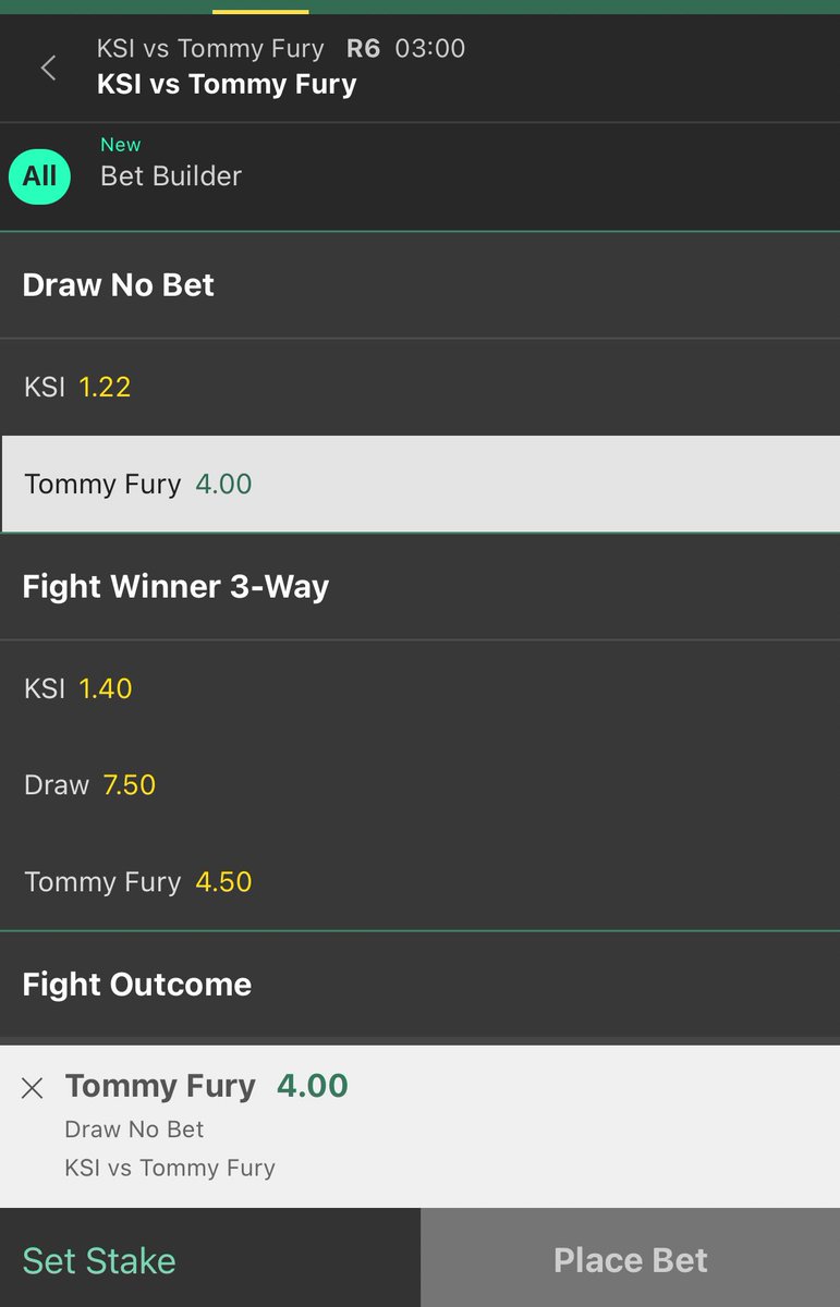 JaysBettingClub's tweet image. Tommy Fury was 3/1 inplay at the end of round 5🤣

Absolute hug fest that🤣

#KSIFury #KSIvsTommy
