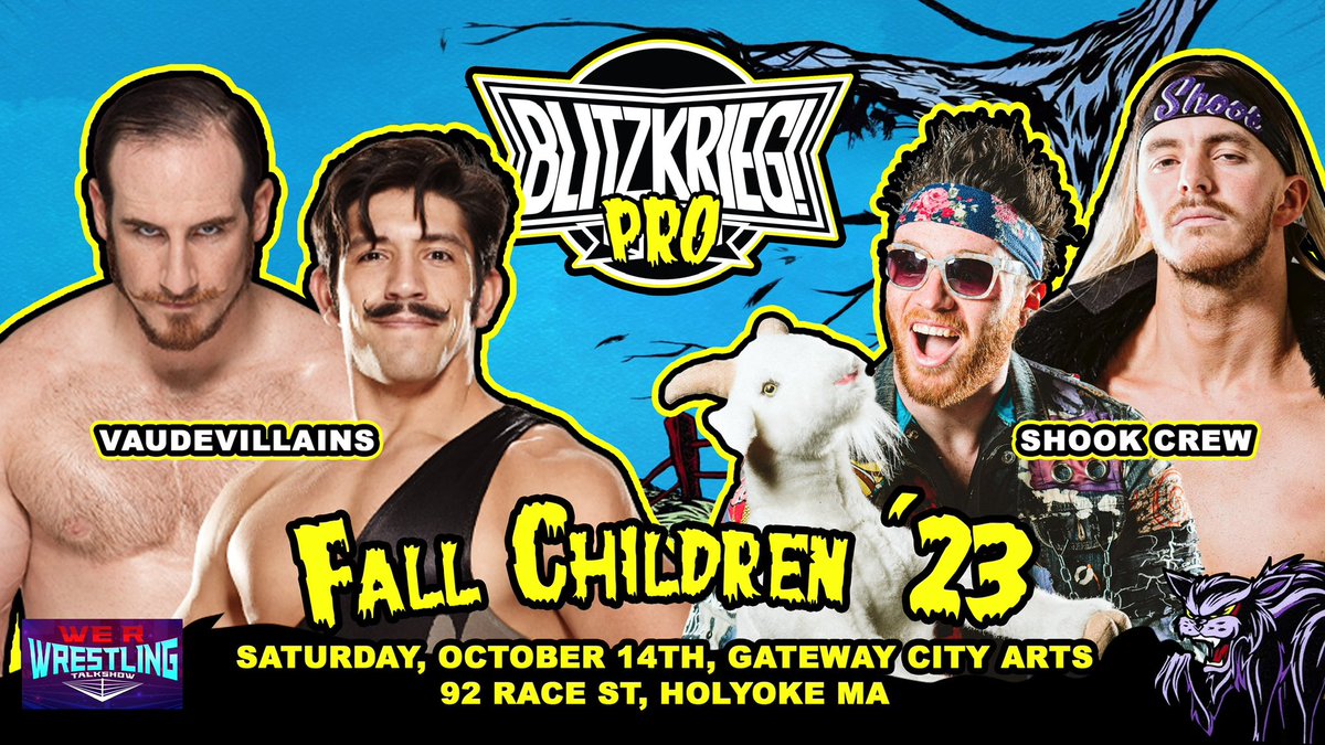 ZOATLeveillee98's tweet photo. A match I am SO GLAD EXISTS!!! This will literally be the most fun thing ever!!!
#TheVaudevillains vs #ShookCrew 
#FallChildren23 https://t.co/JbTZemMQtf