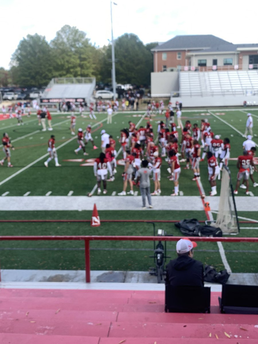 Enjoyed watching Newberry football at there homecoming game!! Really appreciate the invite and thankful to coaching staff!! Excited to see what the future holds.