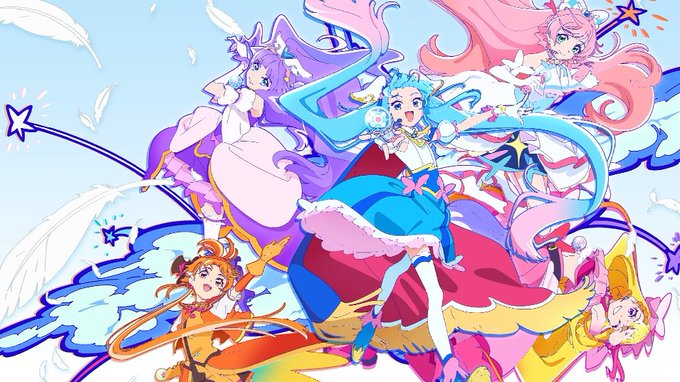 提供絵よすぎる #nitiasa #precure 