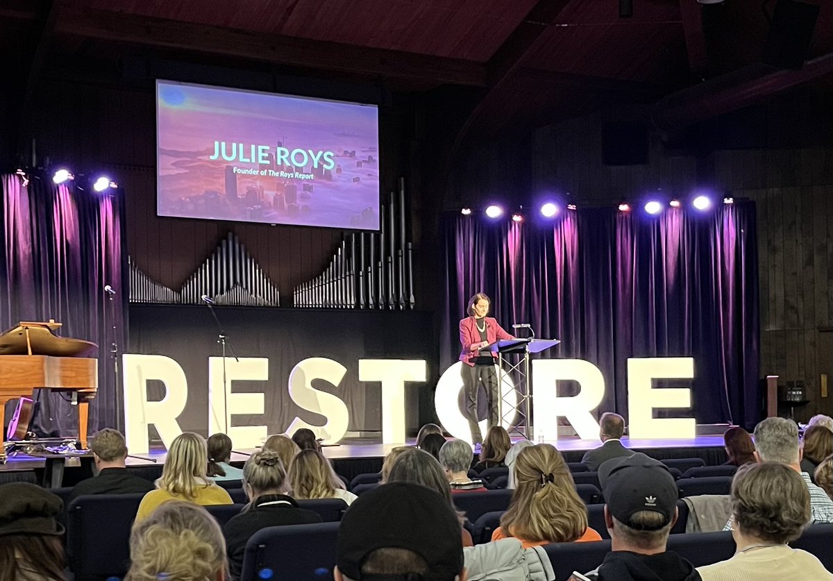 So much admiration and fondness for my friend, <a href="/reachjulieroys/">Julie Roys</a> who put on an amazing conference this weekend. A woman of passion, commitment and integrity. Thank you for the important work you do, Julie!