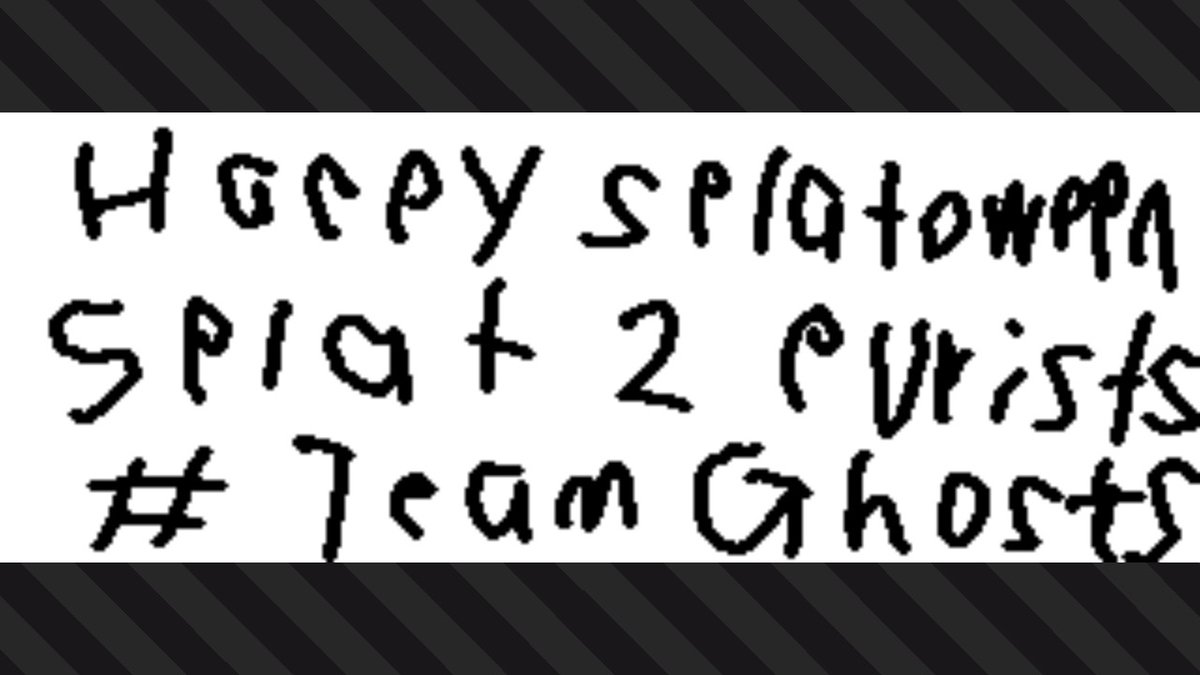 RyneMckinney's tweet photo. I miss the old glory days when Marina had a "sweet victory" for team treat... twice. #Splatoon3 #Splatoon2 #Splatoween #Nostalgia #TeamGhost #TeamGhosts #TeamSkeleton #TeamSkeletons #TeamZombie #TeamZombies #NintendoSwitch https://t.co/VGuoKY5Z4A