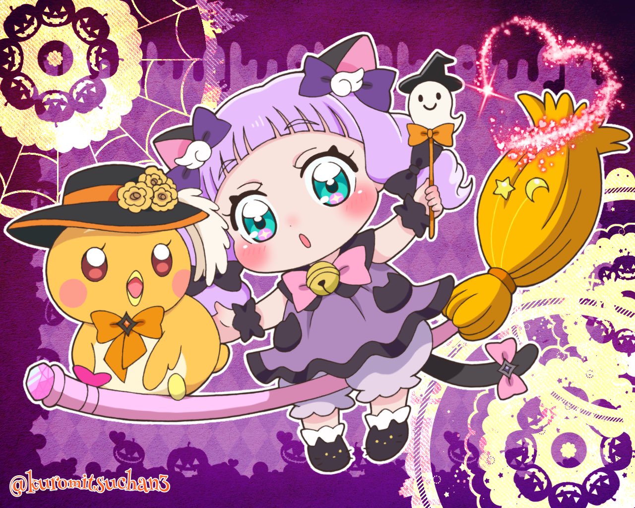 ♥ひろりん♥クレイフラワー♥ハロウィン♥ワンちゃんとネコちゃんの収穫祭 こんにちは🎶 先日遊びに来てくれました、ももちゃん