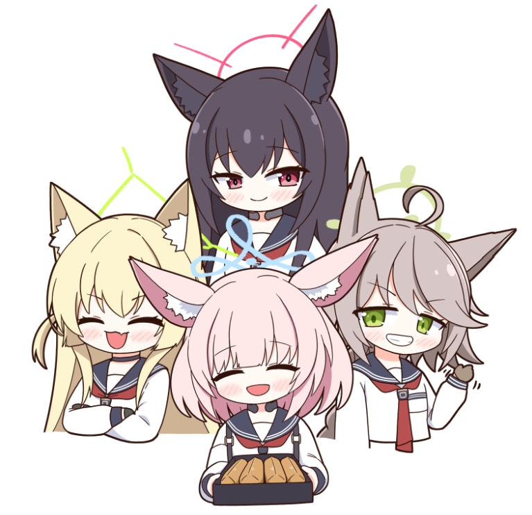 ブルアカ「FOX小隊#ブルアカ 」|アキレスのイラスト