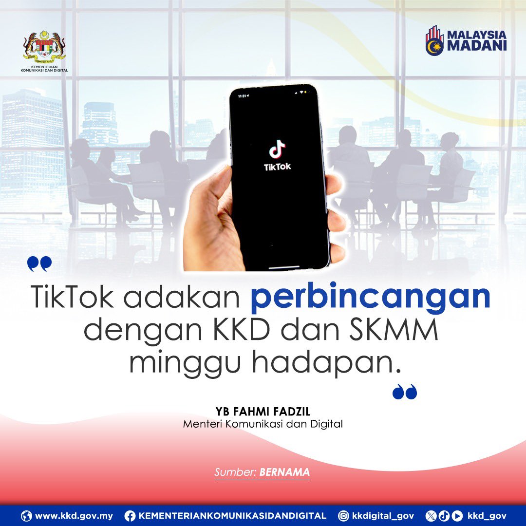 Kementerian Komunikasi tweet media