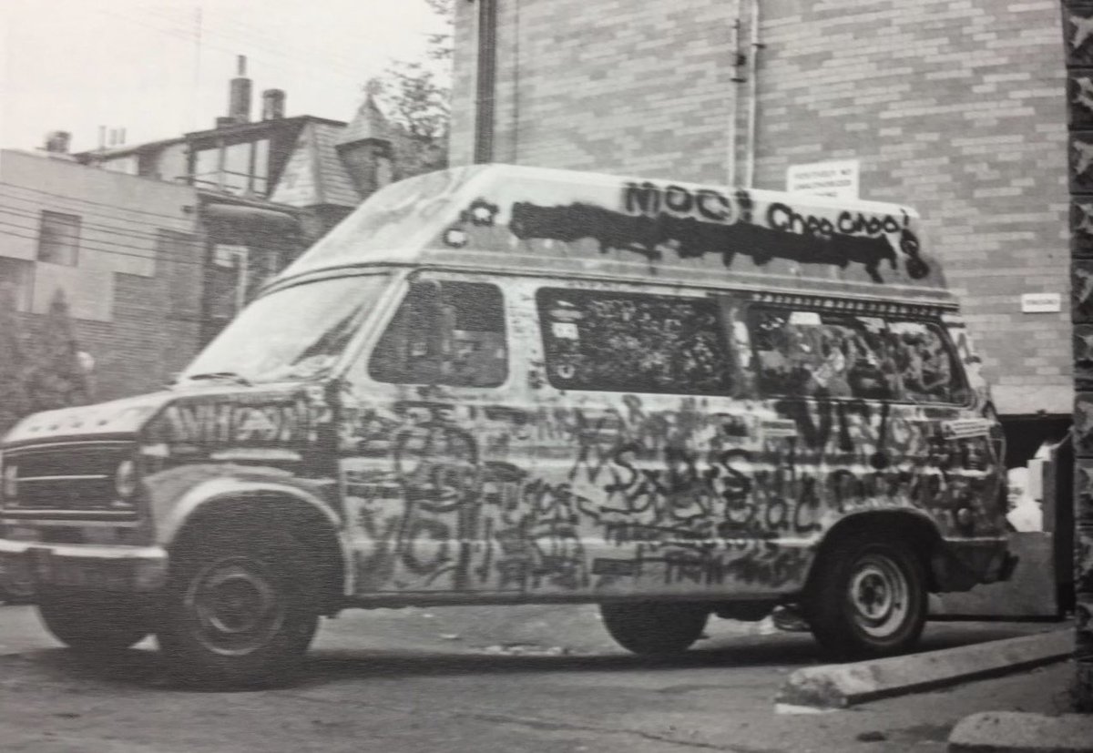 C.O.C. Tour bus around 1985 or so #fordeconoline
