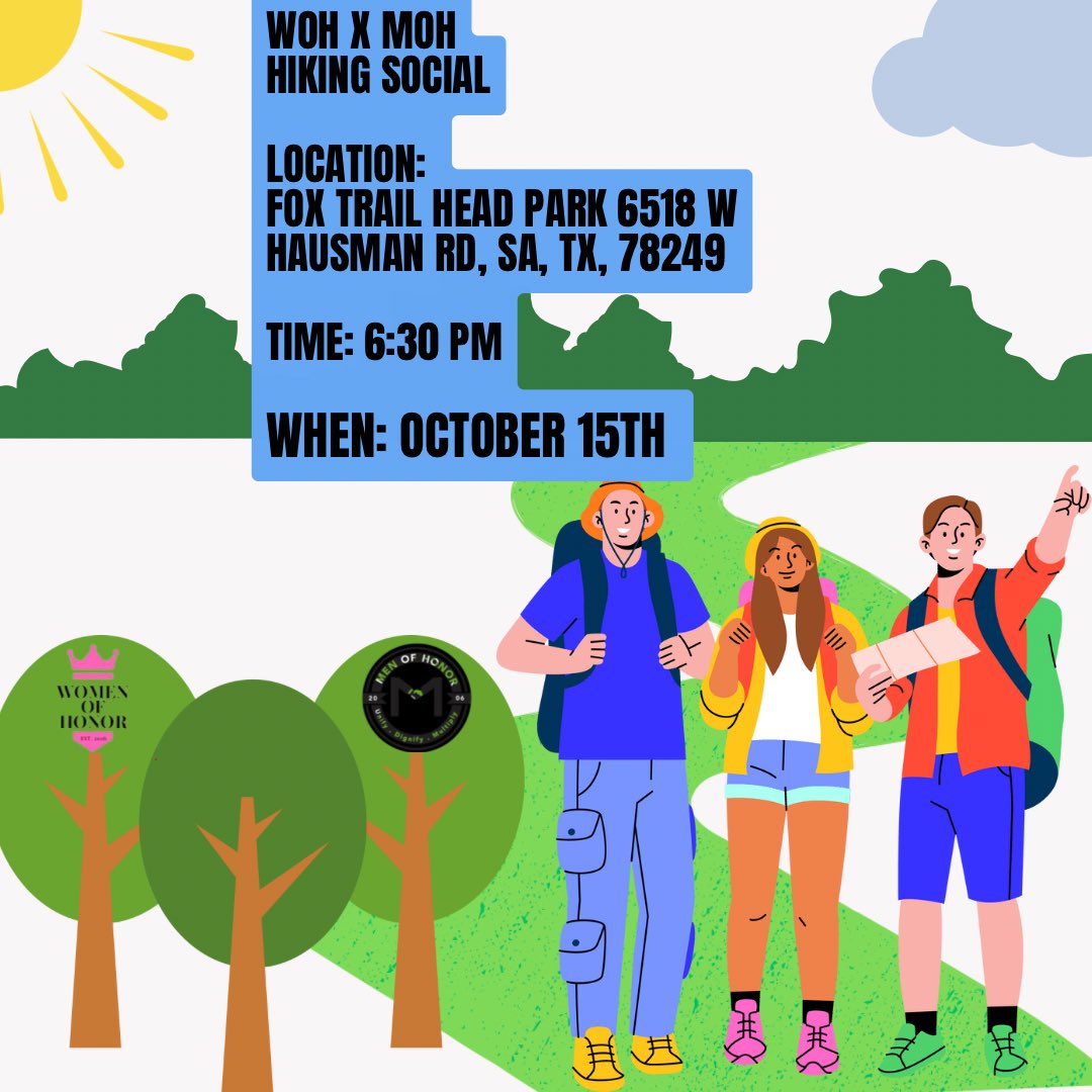 Location Change & Time Change For Tomorrow’s Social!! We will be meeting at the FOX TRAIL HEAD PARK @6PM!!! We hope to see everyone tomorrow & for any questions DM us☺️🥰