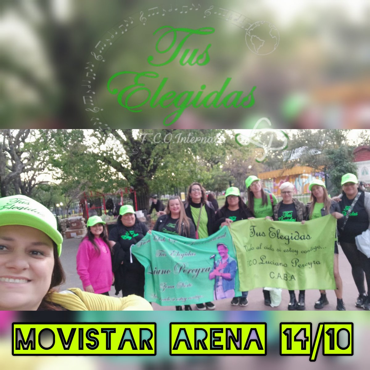 FCOI TusElegidas ✋💚 tweet media